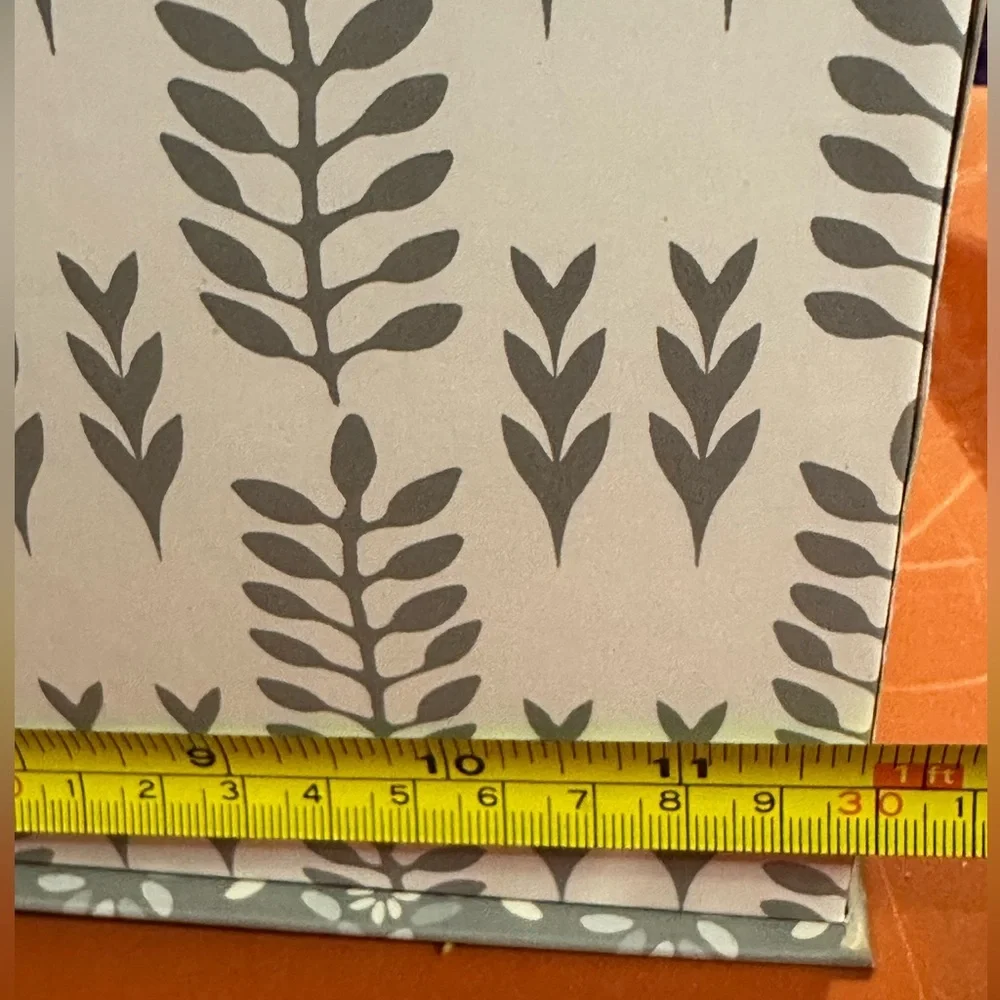 Gray and White Keepsake Box